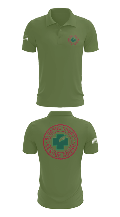 Bledsoe County Rescue Squad 83913637 Short Sleeve Performance Polo - 47