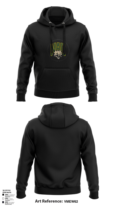 Northern Adirondack Central Middle School Soccer 55495373 Hoodie - 136