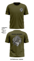 CREW 3 BUSTED BUZZARDS 64090708 Short Sleeve Performance Shirt - 5