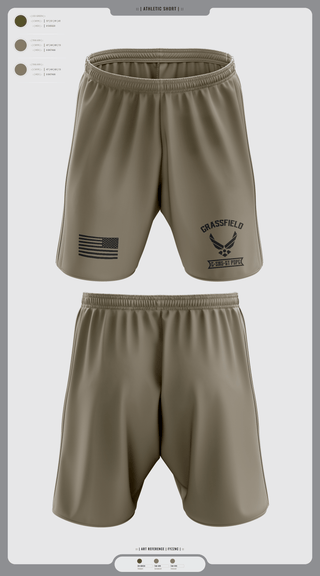 Athletic Shorts With Pockets, C/SMSgt Pope, Air Force, Teamtime, Team time, sublimation, custom sports apparel, team uniforms, spirit wear, spiritwear, sports uniforms, custom shirts, team store, custom team store, fundraiser sports, apparel fundraiser