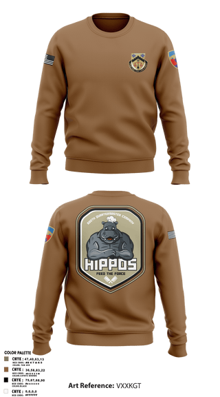 Crew Neck Sweatshirt, 880th Quartermaster Company, Army, Teamtime, Team time, sublimation, custom sports apparel, team uniforms, spirit wear, spiritwear, sports uniforms, custom shirts, team store, custom team store, fundraiser sports, apparel fundraiser