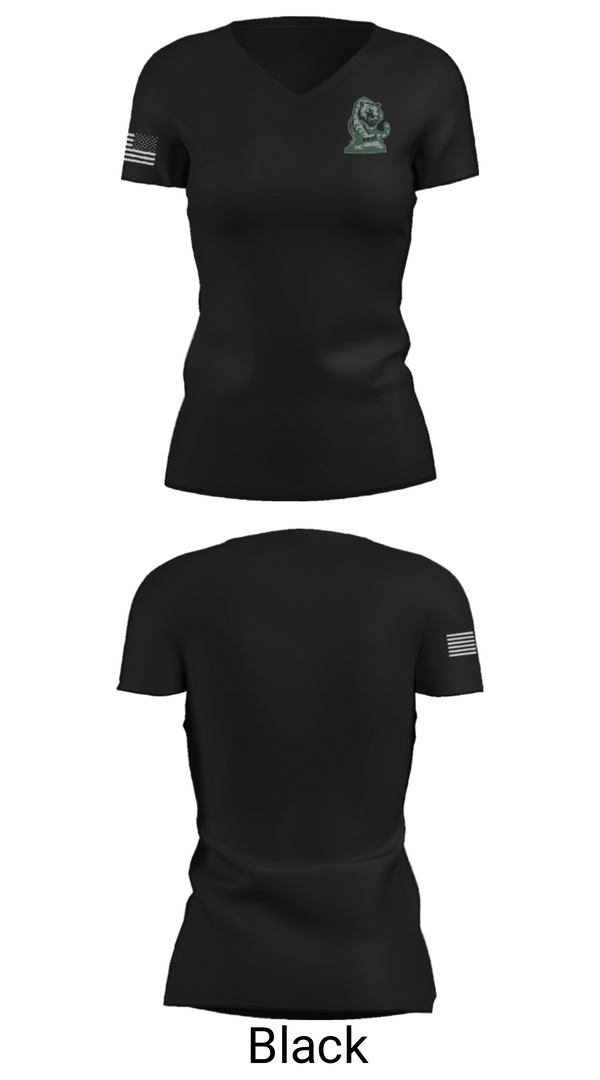 Women's Short Sleeve Vneck Shirt, Jackson Reed High School Track, Track & Field, Teamtime, Team time, sublimation, custom sports apparel, team uniforms, spirit wear, spiritwear, sports uniforms, custom shirts, team store, custom team store, fundraiser sports, apparel fundraiser