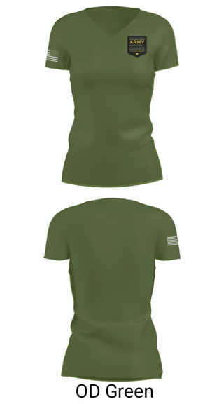 Womens Short Sleeve Vneck Shirt, Recruiting, National Guard, Teamtime, Team time, sublimation, custom sports apparel, team uniforms, spirit wear, spiritwear, sports uniforms, custom shirts, team store, custom team store, fundraiser sports, apparel fundraiser