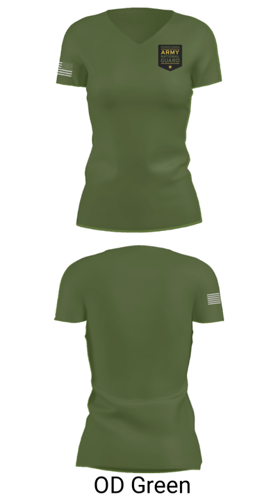 Recruiting 24284628 Women's Short Sleeve V-neck Shirt - 46