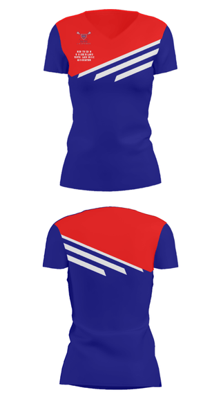 Women's Short Sleeve Vneck Shirt, Northern Rhode Island Youth Lacrosse Association, Men's Lacrosse, Teamtime, Team time, sublimation, custom sports apparel, team uniforms, spirit wear, spiritwear, sports uniforms, custom shirts, team store, custom team store, fundraiser sports, apparel fundraiser