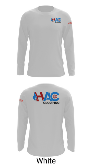 Long Sleeve Performance Shirt, HVAC group Inc, , Teamtime, Team time, sublimation, custom sports apparel, team uniforms, spirit wear, spiritwear, sports uniforms, custom shirts, team store, custom team store, fundraiser sports, apparel fundraiser
