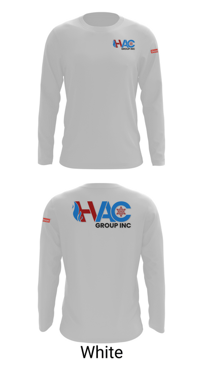HVAC group Inc 7735982 Long Sleeve Performance Shirt - 7