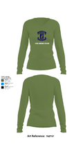 173rd Airborne Division 25109873 Women's Long Sleeve V-neck Shirt -1 42