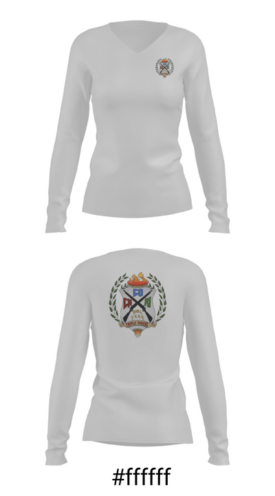 Triple Threat 22413242 Women's Long Sleeve V-neck Shirt - 20