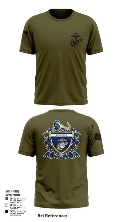 MHS MCJROTC 59562890 Short Sleeve Performance Shirt - 113