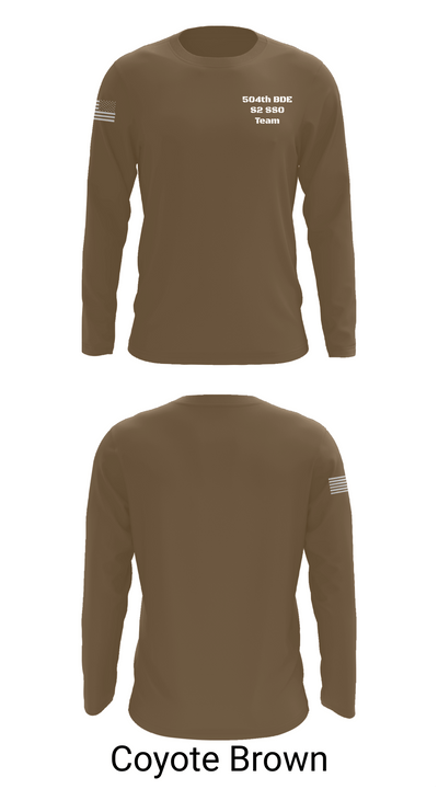 504th BDE S2 SSO Team 19347598 Long Sleeve Performance Shirt 6