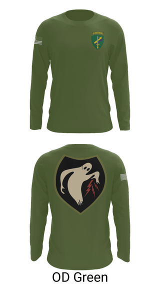 Long Sleeve Performance Shirt, 325th Tactical PSYOP Co. (A), Army, Teamtime, Team time, sublimation, custom sports apparel, team uniforms, spirit wear, spiritwear, sports uniforms, custom shirts, team store, custom team store, fundraiser sports, apparel fundraiser
