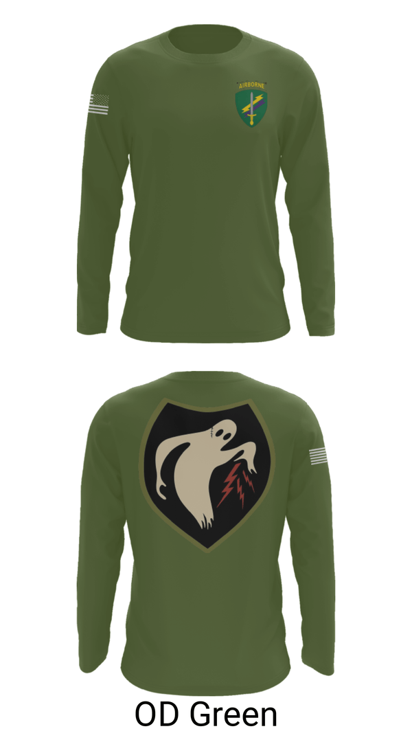 Long Sleeve Performance Shirt, 325th Tactical PSYOP Co. (A), Army, Teamtime, Team time, sublimation, custom sports apparel, team uniforms, spirit wear, spiritwear, sports uniforms, custom shirts, team store, custom team store, fundraiser sports, apparel fundraiser