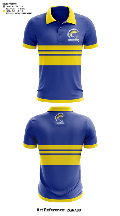 Castlewood High School Golf 28146017 Short Sleeve Performance Polo - 41