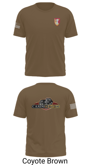 Old School Cotton Feel Shirt, Charlie Battery, 1st Battalion 1st Air Defense Artillery Regiment, , Teamtime, Team time, sublimation, custom sports apparel, team uniforms, spirit wear, spiritwear, sports uniforms, custom shirts, team store, custom team store, fundraiser sports, apparel fundraiser