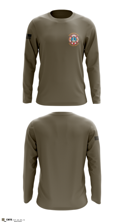 Winchester Bay Fire and Rescue Long Sleeve Performance Shirt 2