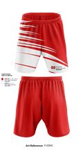 Monroe High School Bowling 15260781 Athletic Shorts With Pockets - 1