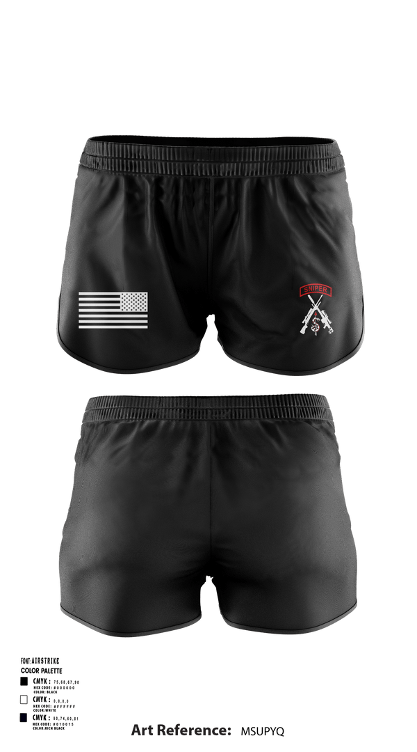 Ranger Panties, 2-5 CAV Snipers, Army, Teamtime, Team time, sublimation, custom sports apparel, team uniforms, spirit wear, spiritwear, sports uniforms, custom shirts, team store, custom team store, fundraiser sports, apparel fundraiser