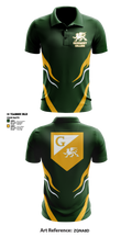 Grossmont College Softball 7562303 Short Sleeve Performance Polo - 2