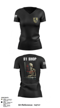1/11 acr 73255623 Women's Short Sleeve V-neck Shirt - 6