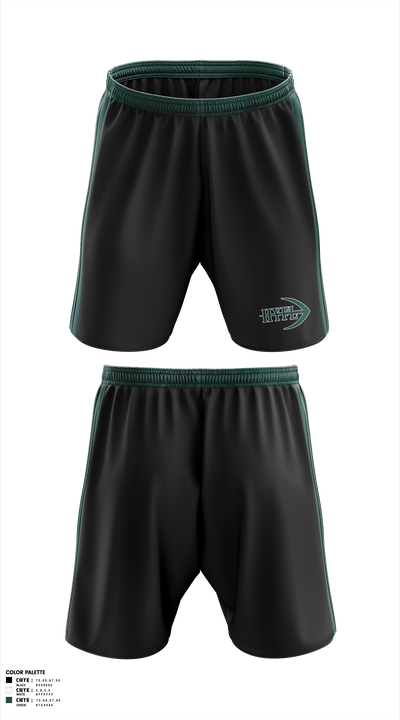 HUNTSVILLE YOUTH FOOTBALL LEAGUE 87794547 Athletic Shorts With Pockets - 1