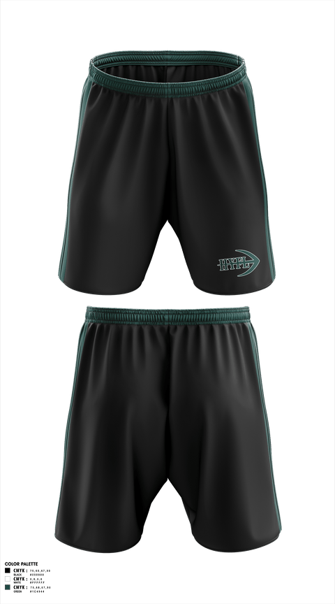 Athletic Shorts With Pockets, HUNTSVILLE YOUTH FOOTBALL LEAGUE, Spirit Store, Teamtime, Team time, sublimation, custom sports apparel, team uniforms, spirit wear, spiritwear, sports uniforms, custom shirts, team store, custom team store, fundraiser sports, apparel fundraiser