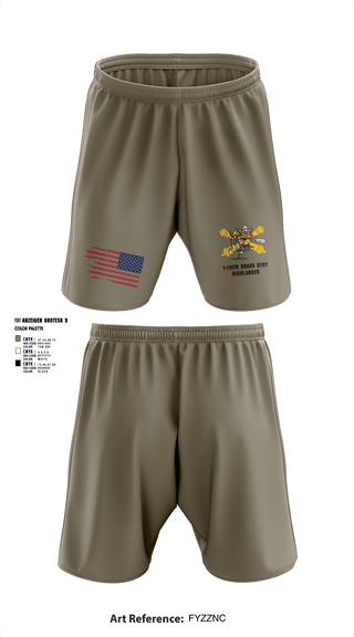 Athletic Shorts With Pockets, Bravo 1-119th FA, , Teamtime, Team time, sublimation, custom sports apparel, team uniforms, spirit wear, spiritwear, sports uniforms, custom shirts, team store, custom team store, fundraiser sports, apparel fundraiser