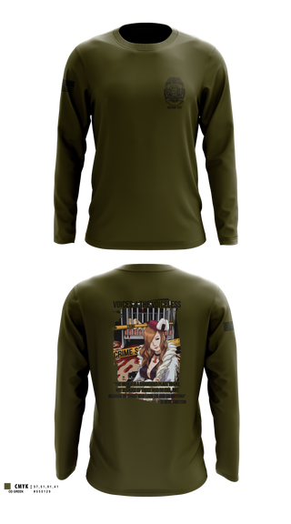 Long Sleeve Performance Shirt, , Police, Teamtime, Team time, sublimation, custom sports apparel, team uniforms, spirit wear, spiritwear, sports uniforms, custom shirts, team store, custom team store, fundraiser sports, apparel fundraiser