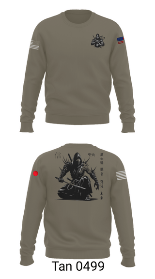 Crew Neck Sweatshirt, USANEC- Camp Zama, 78th Signal Battalion, Army, Teamtime, Team time, sublimation, custom sports apparel, team uniforms, spirit wear, spiritwear, sports uniforms, custom shirts, team store, custom team store, fundraiser sports, apparel fundraiser