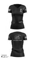 CSO 34568070 Women's Short Sleeve V-neck Shirt - 101