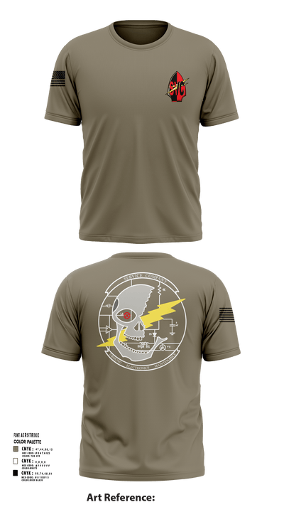 7th Communication Bn 61854612 Short Sleeve Performance Shirt - 125