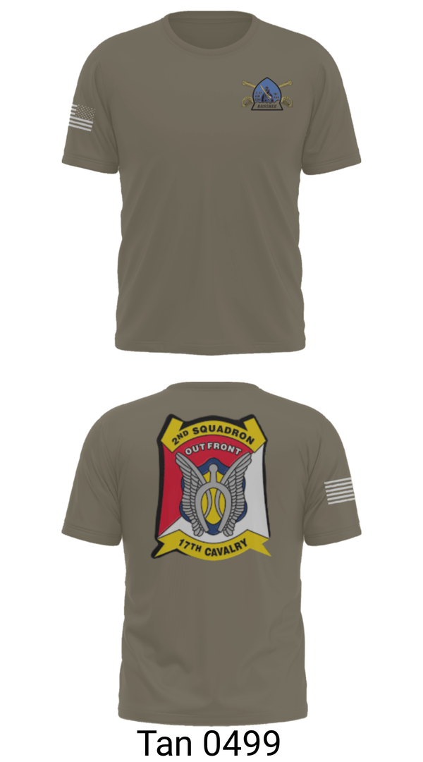 Short Sleeve Performance Shirt, B Troop 2-17 Cav REGT, , Teamtime, Team time, sublimation, custom sports apparel, team uniforms, spirit wear, spiritwear, sports uniforms, custom shirts, team store, custom team store, fundraiser sports, apparel fundraiser