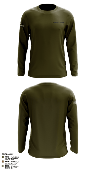 Long Sleeve Performance Polo, Station Cortez, Coast Guard, Teamtime, Team time, sublimation, custom sports apparel, team uniforms, spirit wear, spiritwear, sports uniforms, custom shirts, team store, custom team store, fundraiser sports, apparel fundraiser