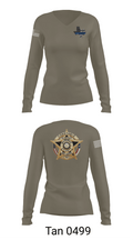 Maverick County Constable PCT 4 23255361 Women's Long Sleeve V-neck Shirt - 73
