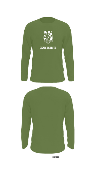 Long Sleeve Performance Shirt, Dead Rabbits, , Teamtime, Team time, sublimation, custom sports apparel, team uniforms, spirit wear, spiritwear, sports uniforms, custom shirts, team store, custom team store, fundraiser sports, apparel fundraiser