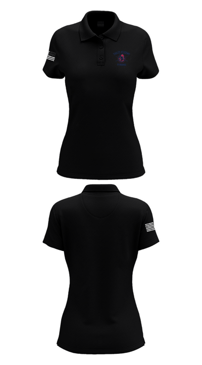 Thales Academy-Apex High School Cheer 7969385 Women's Short Sleeve Performance Polo  - 36