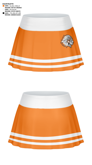 Skort, RRMS Cheer, Cheer, Teamtime, Team time, sublimation, custom sports apparel, team uniforms, spirit wear, spiritwear, sports uniforms, custom shirts, team store, custom team store, fundraiser sports, apparel fundraiser