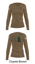 CSO 34568070 Women's Long Sleeve V-neck Shirt - 17