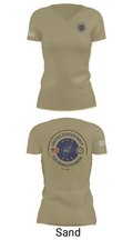 USS AMERICA LHA6 62231282 Women's Short Sleeve V-neck Shirt - 84