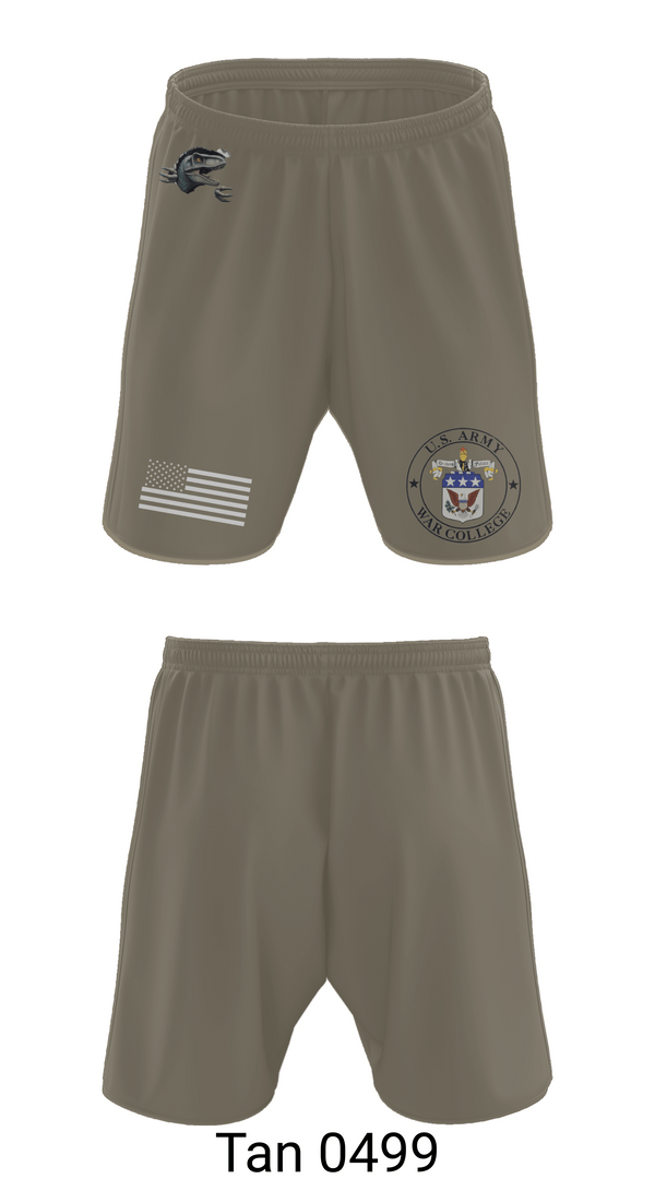 Athletic Shorts With Pockets, Seminar 3, Army, Teamtime, Team time, sublimation, custom sports apparel, team uniforms, spirit wear, spiritwear, sports uniforms, custom shirts, team store, custom team store, fundraiser sports, apparel fundraiser