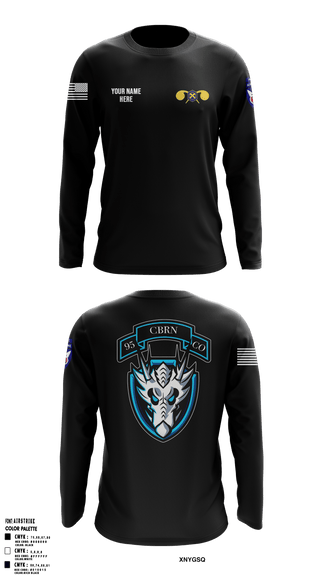 Long Sleeve Performance Shirt, 112th CRD, Army, Teamtime, Team time, sublimation, custom sports apparel, team uniforms, spirit wear, spiritwear, sports uniforms, custom shirts, team store, custom team store, fundraiser sports, apparel fundraiser