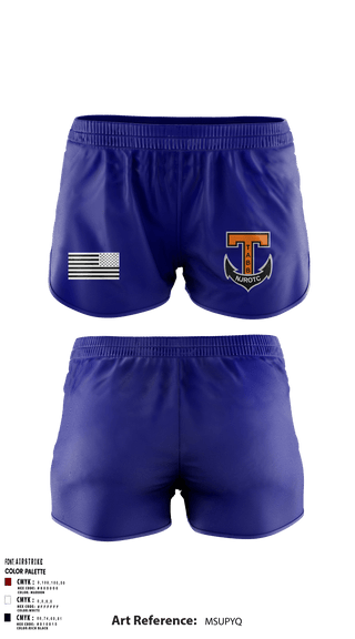 Ranger Panties, Tabb NJROTC, Navy, Teamtime, Team time, sublimation, custom sports apparel, team uniforms, spirit wear, spiritwear, sports uniforms, custom shirts, team store, custom team store, fundraiser sports, apparel fundraiser