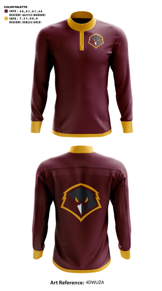 Quarter Zip Jacket, University of Charleston Basketball, Women's Basketball, Teamtime, Team time, sublimation, custom sports apparel, team uniforms, spirit wear, spiritwear, sports uniforms, custom shirts, team store, custom team store, fundraiser sports, apparel fundraiser