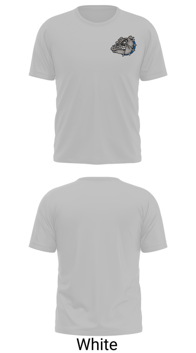 Durham School of the Arts Bulldogs Basketball 50674926 Old School Cotton Feel Shirt - 10
