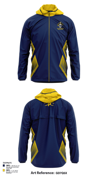 Windbreaker, Paul Public Charter School (High School) Football, Football, Teamtime, Team time, sublimation, custom sports apparel, team uniforms, spirit wear, spiritwear, sports uniforms, custom shirts, team store, custom team store, fundraiser sports, apparel fundraiser