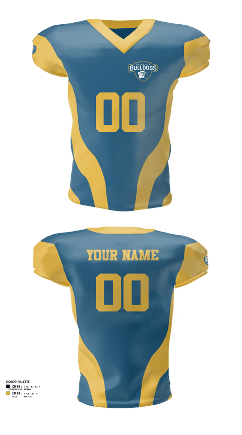 Football Jersey, Grandview Middle School Football, Football, Teamtime, Team time, sublimation, custom sports apparel, team uniforms, spirit wear, spiritwear, sports uniforms, custom shirts, team store, custom team store, fundraiser sports, apparel fundraiser