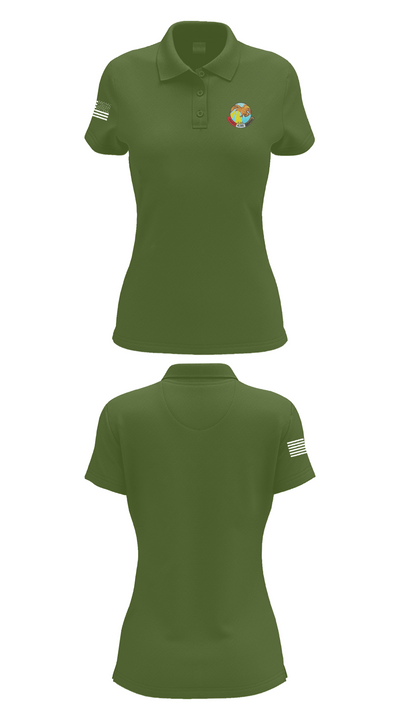 11th T.S.R 19637514 Women's Short Sleeve Performance Polo  - 52