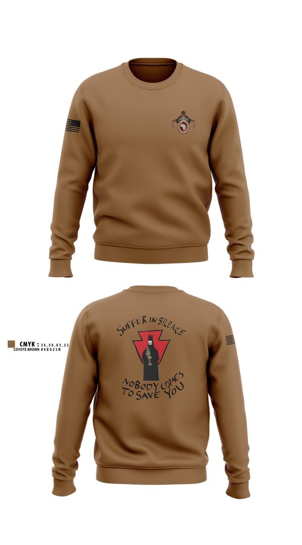 Crew Neck Sweatshirt, 1-111 MTR renew1-111 SkinWalker renew, National Guard, Teamtime, Team time, sublimation, custom sports apparel, team uniforms, spirit wear, spiritwear, sports uniforms, custom shirts, team store, custom team store, fundraiser sports, apparel fundraiser