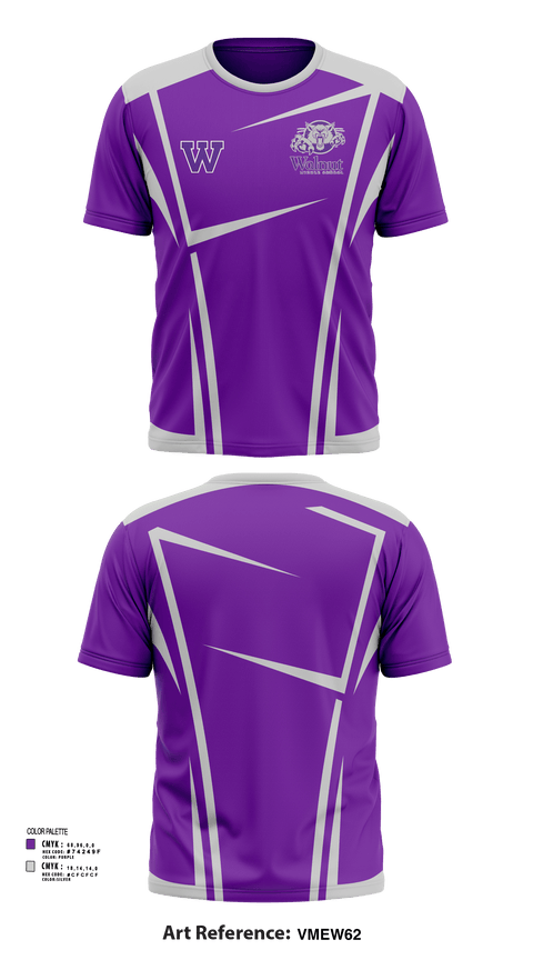 Short Sleeve Performance Shirt, Walnut Middle School, Spirit Store, Teamtime, Team time, sublimation, custom sports apparel, team uniforms, spirit wear, spiritwear, sports uniforms, custom shirts, team store, custom team store, fundraiser sports, apparel fundraiser