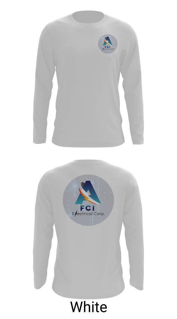 Long Sleeve Performance Shirt, AFCI ELECTRIC, , Teamtime, Team time, sublimation, custom sports apparel, team uniforms, spirit wear, spiritwear, sports uniforms, custom shirts, team store, custom team store, fundraiser sports, apparel fundraiser